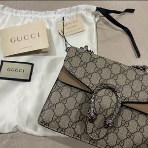 Gucci GG Dionysus Supreme Minibag Clutch